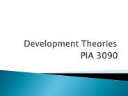 Development Theories
