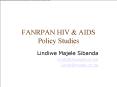 FANRPAN HIV PowerPoint PPT Presentation