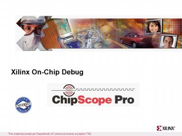 Xilinx OnChip Debug