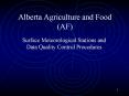 Alberta Agriculture and Food (AF) PowerPoint PPT Presentation