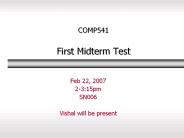 COMP541%20First%20Midterm%20Test