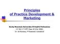 Principles of Practice Development PowerPoint PPT Presentation
