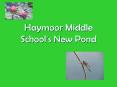 Haymoor Middle Schools New Pond PowerPoint PPT Presentation