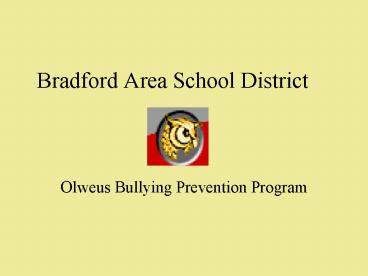 Bradford Area School District