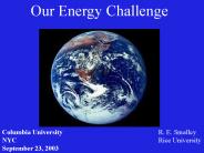 Our Energy Challenge