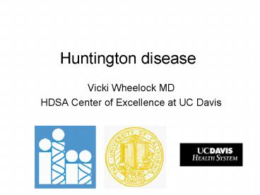 Huntington disease