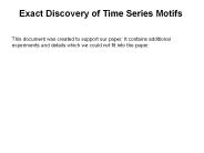 Exact%20Discovery%20of%20Time%20Series%20Motifs