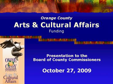 Orange County Arts