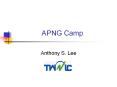 APNG Camp PowerPoint PPT Presentation