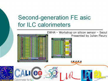 Secondgeneration FE asic for ILC calorimeters