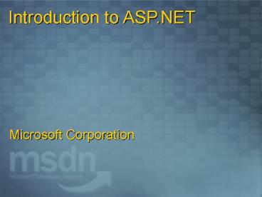 presentation player overlay