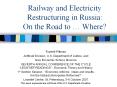 Railway and Electricity Restructuring in Russia: On the Road to  PowerPoint PPT Presentation