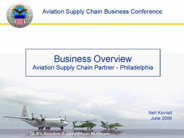 Aviation Supply Chain Business Conference