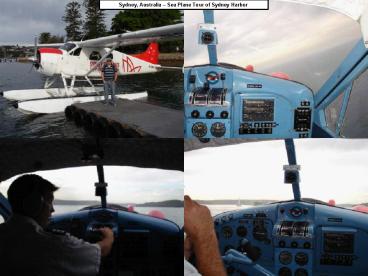 Sydney, Australia Sea Plane Tour of Sydney Harbor