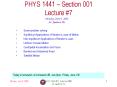 PHYS 1441-001, Summer 2008 PowerPoint PPT Presentation