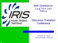 Self- Direction in  Long Term Care    Reform PowerPoint PPT Presentation