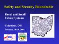 Safety and Security Roundtable PowerPoint PPT Presentation