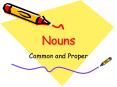 Nouns PowerPoint PPT Presentation