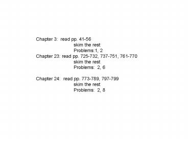 Chapter 3: read pp' 4156