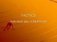 TACTICS PowerPoint PPT Presentation