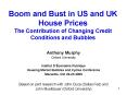 Boom and Bust in US and UK House Prices The Contribution of Changing Credit Conditions and Bubbles PowerPoint PPT Presentation