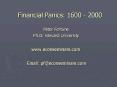 Financial%20Panics:%201600%20-%202000 PowerPoint PPT Presentation