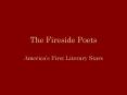 The Fireside Poets PowerPoint PPT Presentation