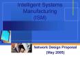 Intelligent Systems Manufacturing ISM PowerPoint PPT Presentation