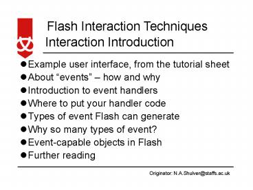 presentation player overlay
