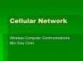 Cellular Network PowerPoint PPT Presentation