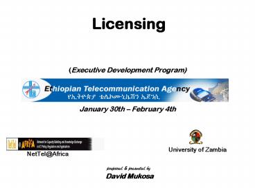 Executive Development Program January 30th February 4th