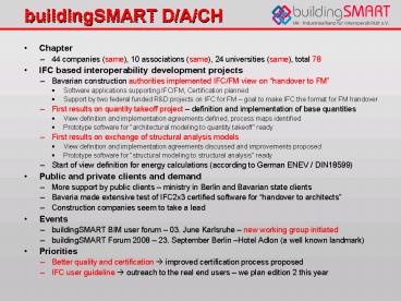 buildingSMART DACH