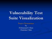 Vulnerability Test Suite Visualization