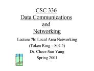 CSC 336 Data Communications and Networking