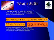 What is SUSY