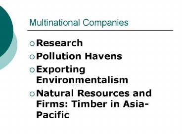 Multinational Companies