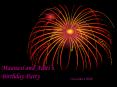 Maanasi and Aditis Birthday Party PowerPoint PPT Presentation