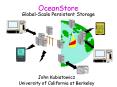 OceanStore Global-Scale Persistent Storage PowerPoint PPT Presentation