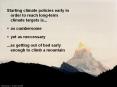 Starting climate policies early in order to reach long-term climate targets is... PowerPoint PPT Presentation