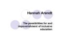 Hannah Arendt PowerPoint PPT Presentation