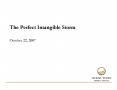 The Perfect Intangible Storm PowerPoint PPT Presentation