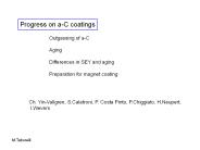 Outgassing of a-C