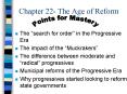 Chapter 22 The Age of Reform PowerPoint PPT Presentation