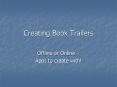 Creating Book Trailers PowerPoint PPT Presentation