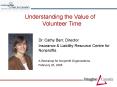 Understanding the Value of Volunteer Time PowerPoint PPT Presentation