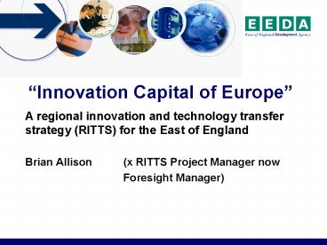 Innovation Capital of Europe
