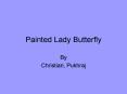 Painted Lady Butterfly PowerPoint PPT Presentation