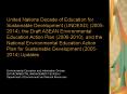 United Nations Decade of Education for Sustainable Development UNDESD 20052014, the Draft ASEAN Envi PowerPoint PPT Presentation