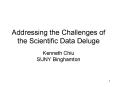 Addressing the Challenges of the Scientific Data Deluge PowerPoint PPT Presentation