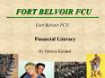 FORT BELVOIR FCU PowerPoint PPT Presentation